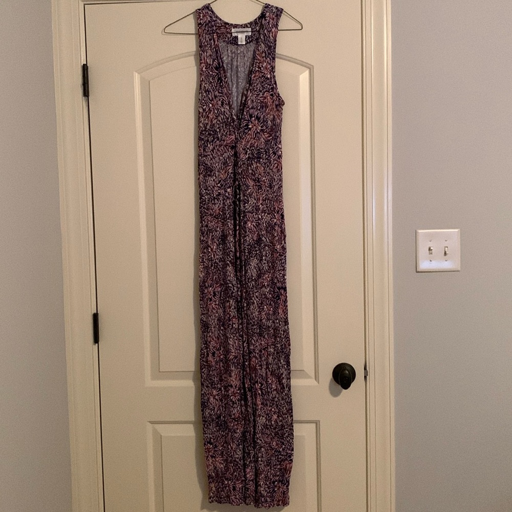 Maternity maxi dress